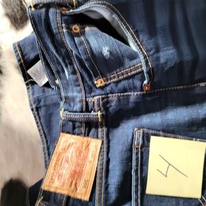 Levi's Dark Blue Straight Jeans